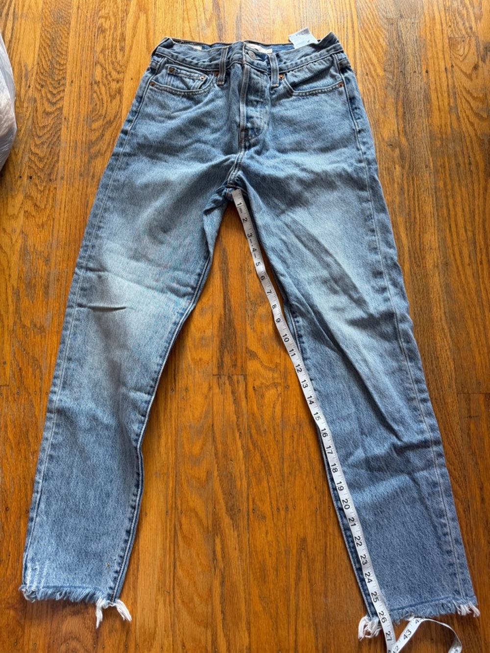 Levi's Women Wedgie Jeans in Light Blue Wash